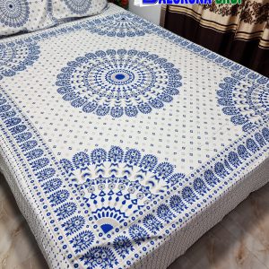 Blok Print Bed Sheet